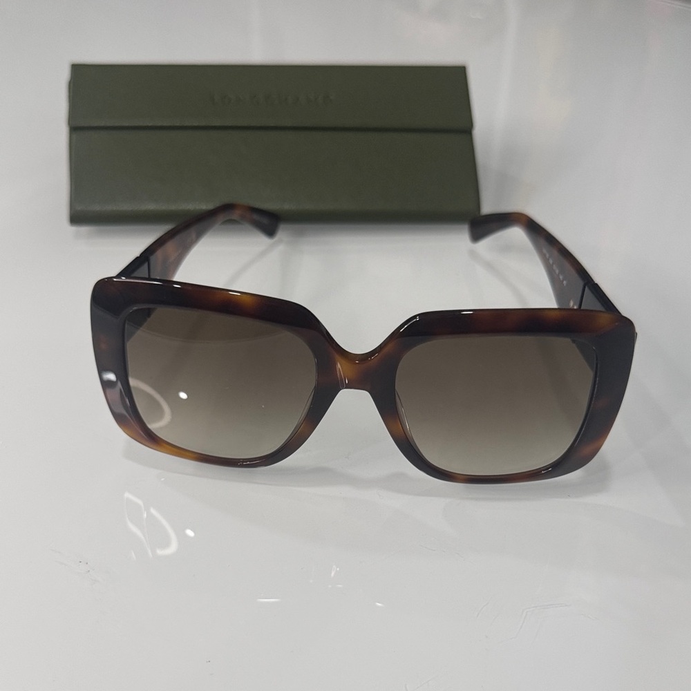 Longchamp Women’s Tortoiseshell Sunglasses - Brown Gradient Lenses